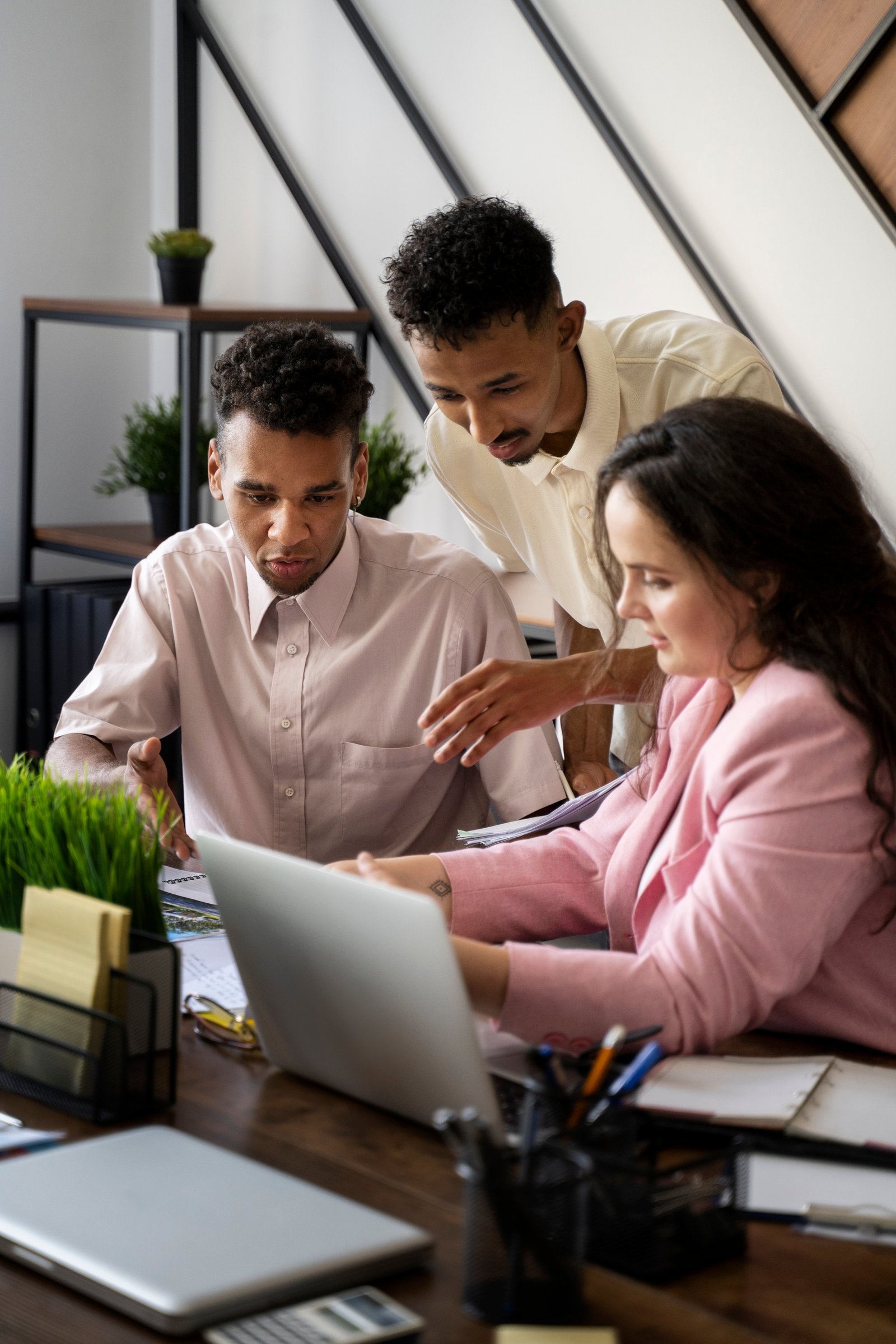 side-view-people-working-with-laptop